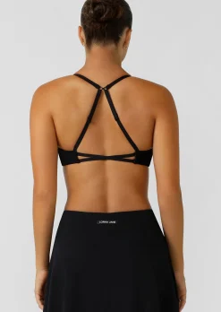 Lorna Jane Adaptable Recycled Sports Bra Black