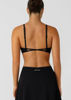 Lorna Jane Adaptable Recycled Sports Bra Black