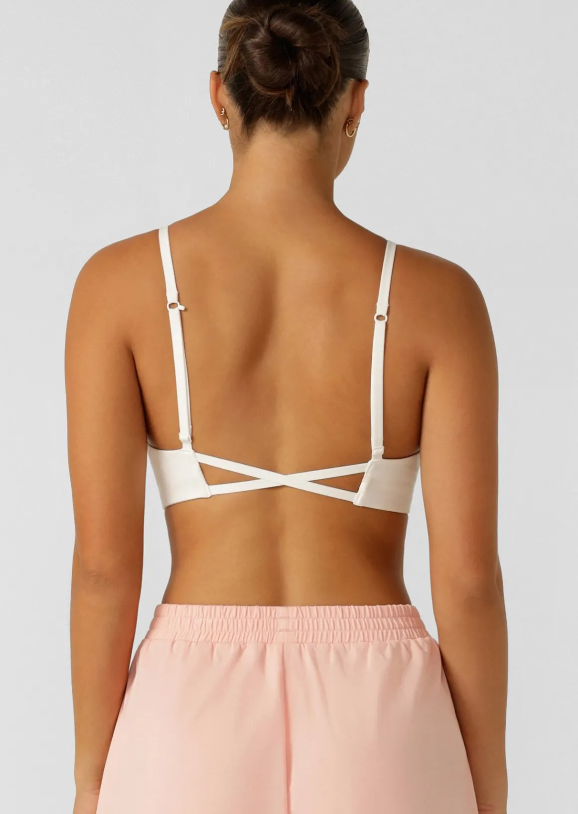 Lorna Jane Adaptable Recycled Sports Bra Porcelain Discount