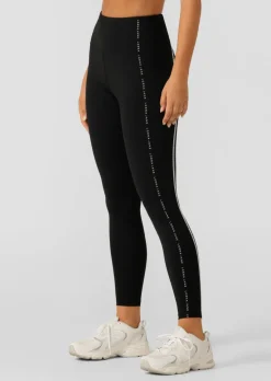 Lorna Jane All Elements Full Length Thermal Leggings Black Clearance