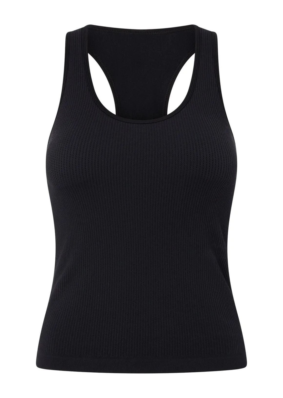 Lorna Jane All Sports Seamless Waffle Bra Tank Combo Black Outlet