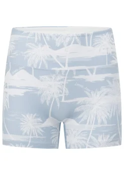 Lorna Jane Aloha 9cm Bike Shorts AlohaBluesPrint Discount