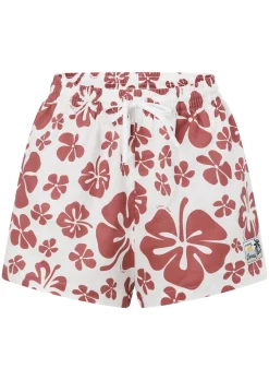 Lorna Jane Aloha Hibiscus Shorts HappyHibiscusPrint