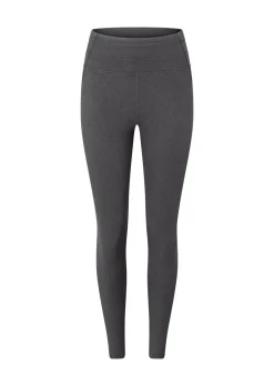 Lorna Jane Amplify Washed Rib Ankle Biter Leggings WashedBlack Sale
