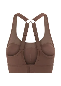 Lorna Jane Amy Maximum Support Sports Bra Chocolate Hot