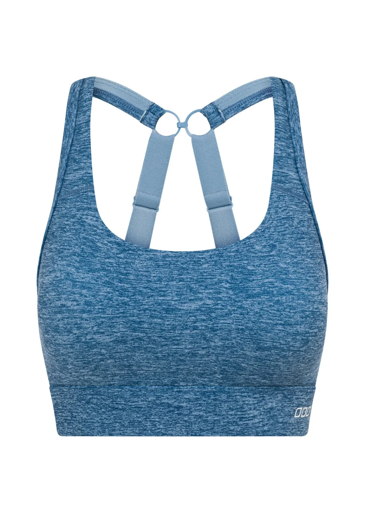 Lorna Jane Amy Maximum Support Sports Bra WashedOutBlueMarlPrint