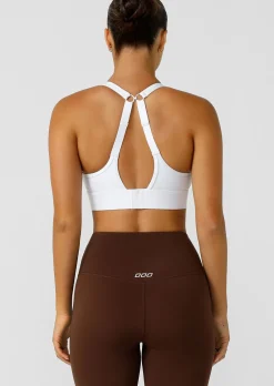 Lorna Jane Amy Maximum Support Sports Bra White Best