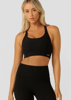 Lorna Jane Amy Maximum Support Sports Bra Black