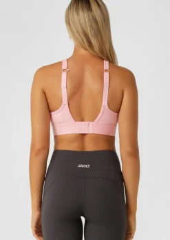 Lorna Jane Amy Maximum Support Sports Bra StrawberryLemonade New