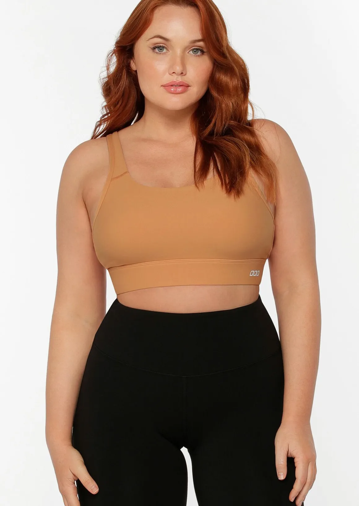 Lorna Jane Amy Maximum Support Sports Bra Toffee