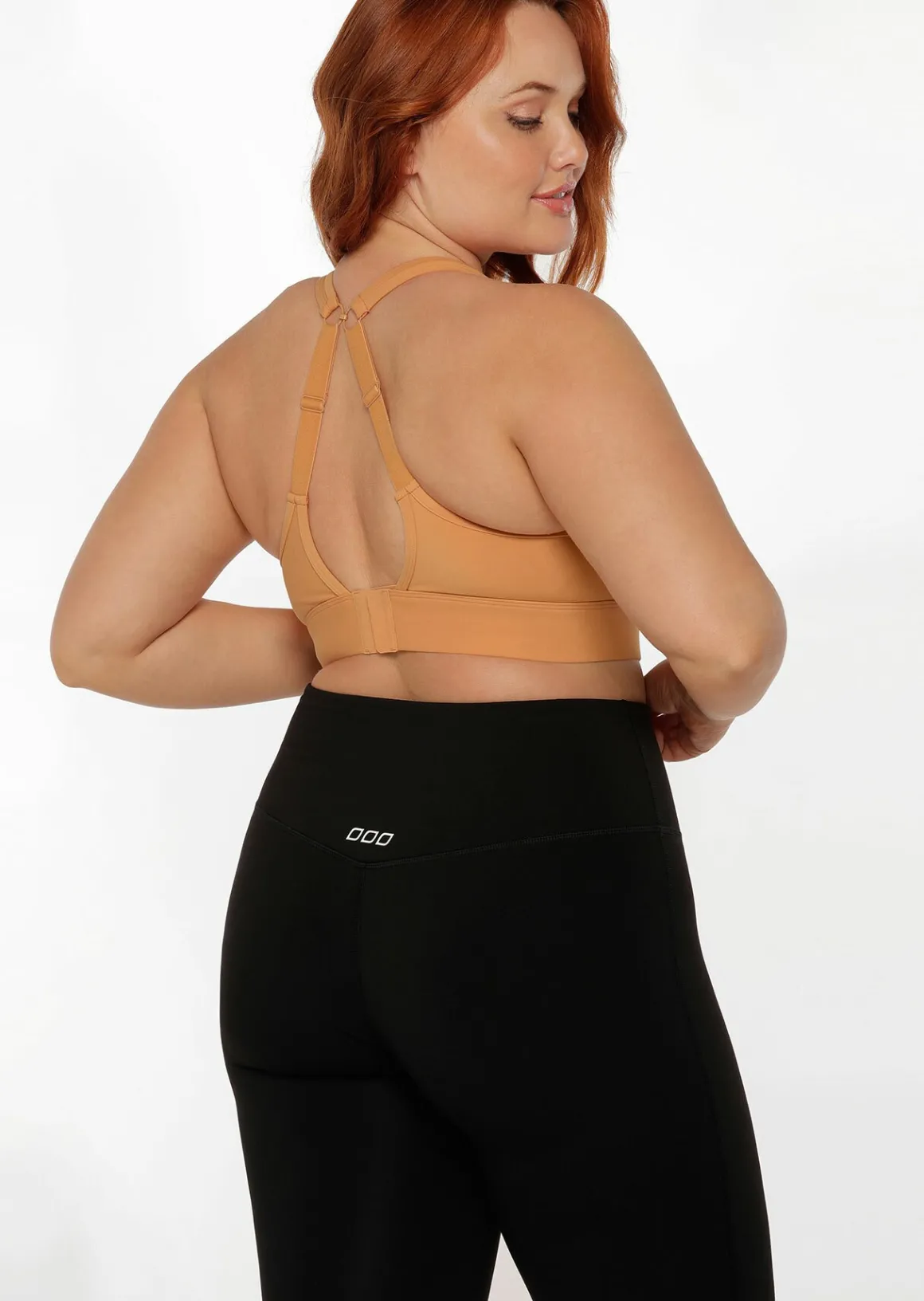 Lorna Jane Amy Maximum Support Sports Bra Toffee