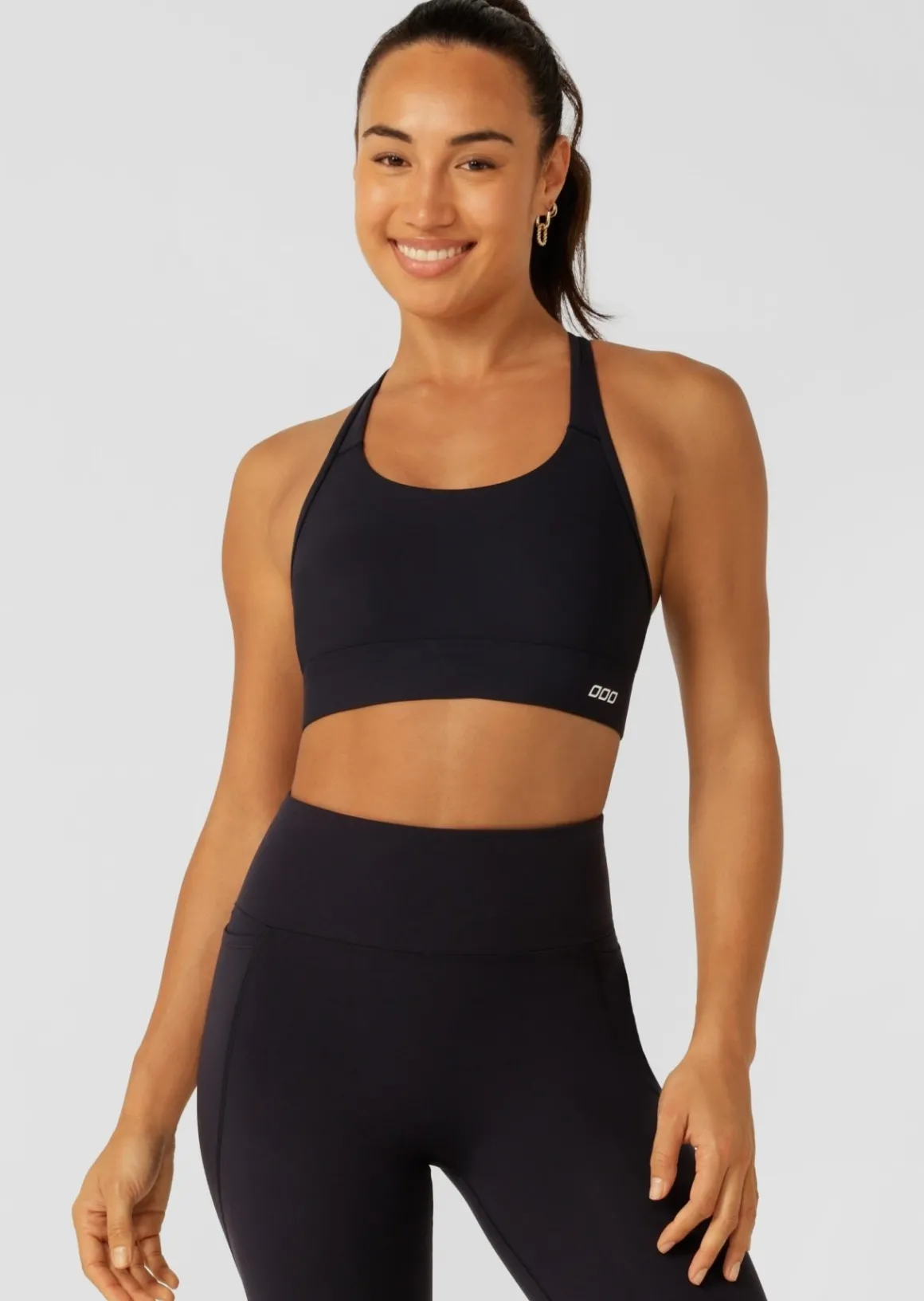 Lorna Jane Amy Maximum Support Sports Bra MidnightBlue Sale