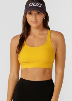Lorna Jane Amy Maximum Support Sports Bra LightTurmeric Outlet