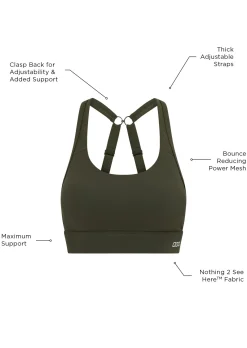 Lorna Jane Amy Maximum Support Sports Bra DarkSafari Online