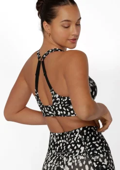 Lorna Jane Amy Maximum Support Sports Bra FiercePrint Clearance