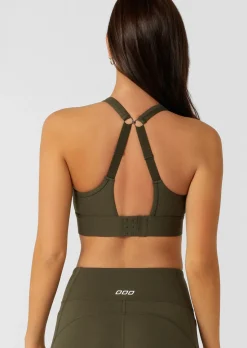 Lorna Jane Amy Maximum Support Sports Bra LuxuryGreen