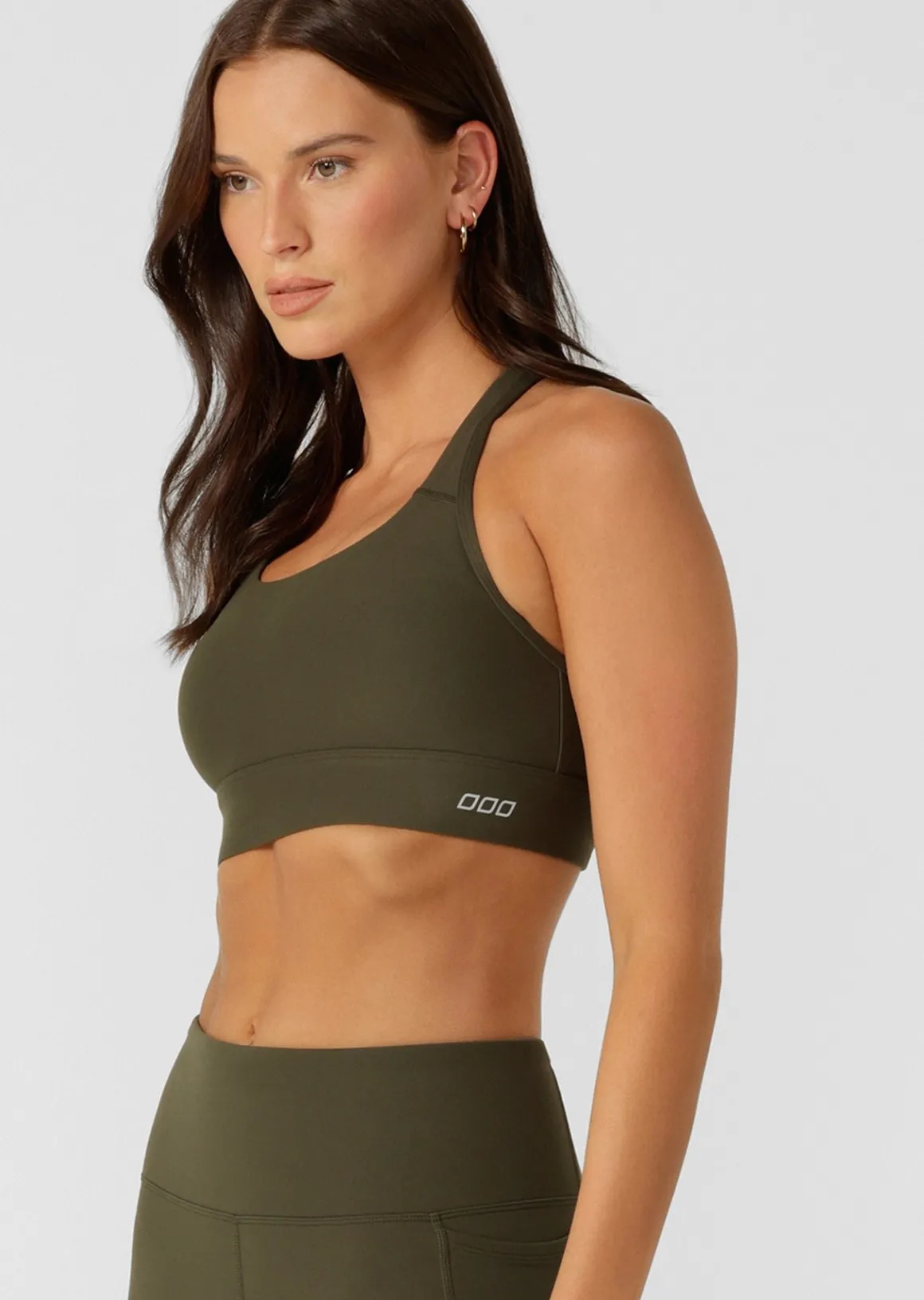 Lorna Jane Amy Maximum Support Sports Bra LuxuryGreen