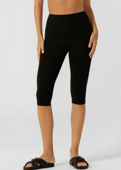 Lorna Jane Amy No Ride Phone Pocket 3/4 Leggings RecycledBlack Online