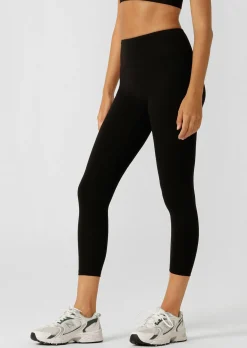 Lorna Jane Amy No Ride Phone Pocket 7/8 Leggings RecycledBlack Outlet