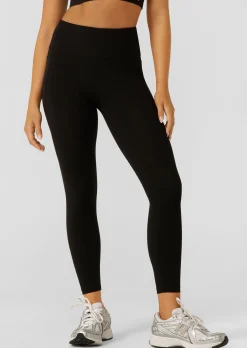 Lorna Jane Amy No Ride Phone Pocket Ankle Biter Leggings RecycledBlack