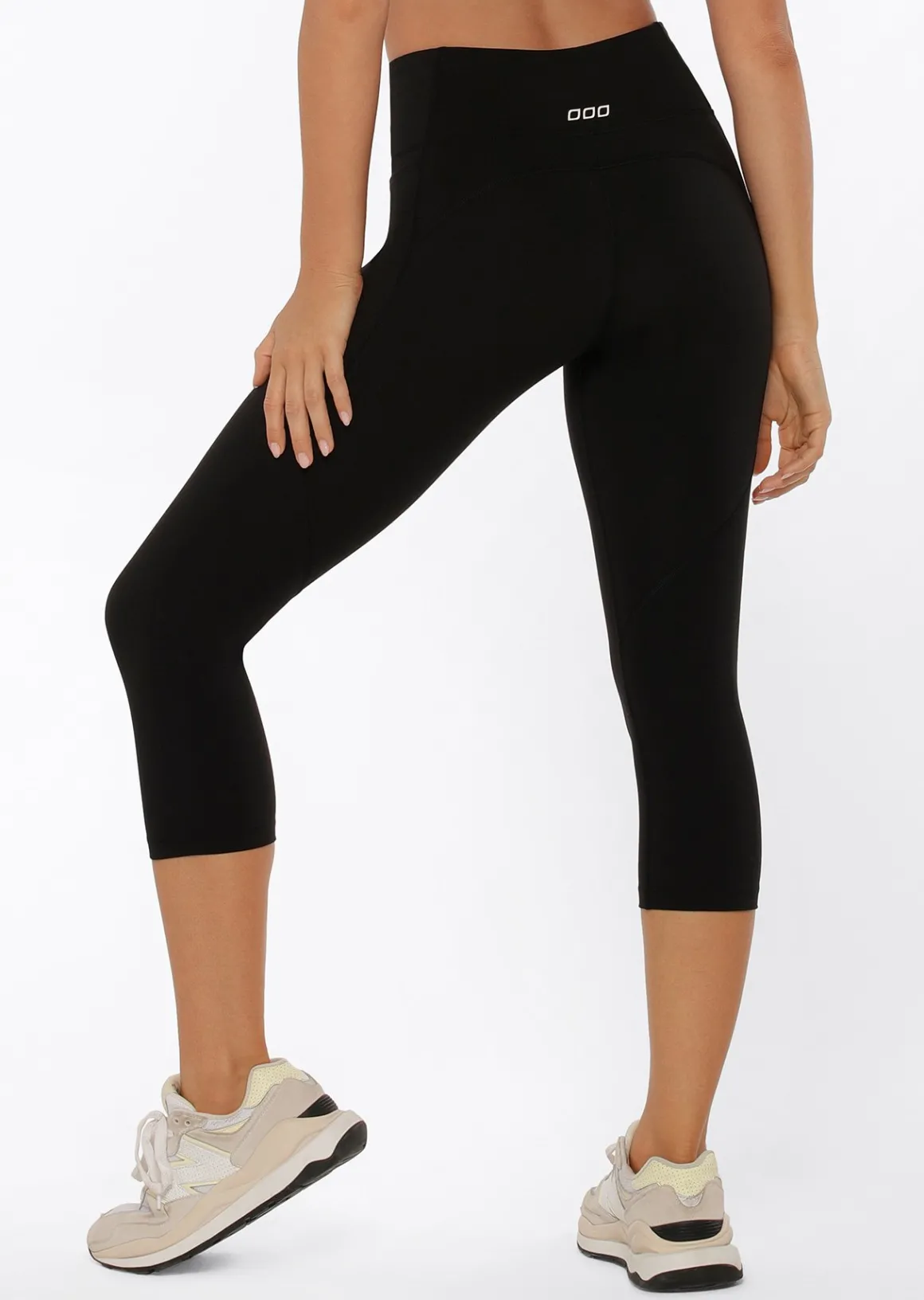 Lorna Jane Amy Phone Pocket 7/8 Tech Leggings Black Best