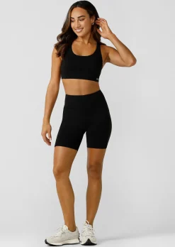 Lorna Jane Amy Phone Pocket Tech Bike Short Black Best