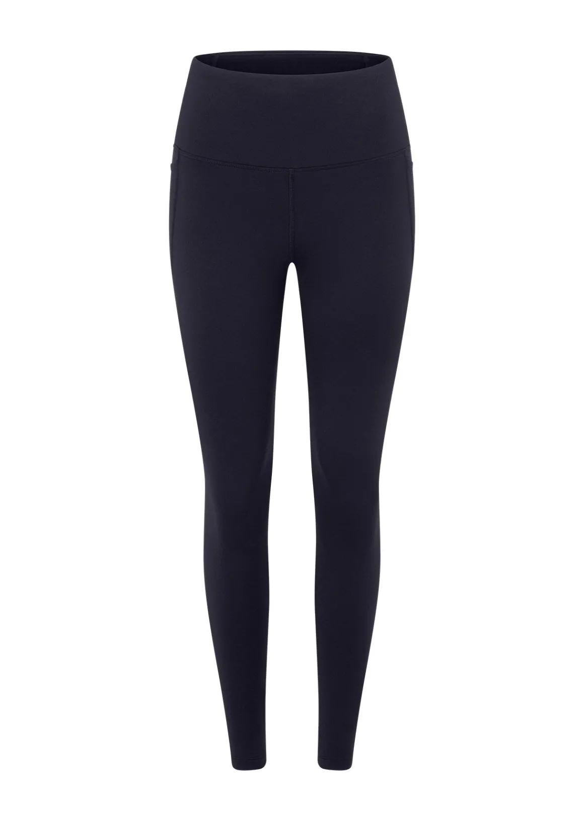 Lorna Jane Amy Thermal Phone Pocket Full Length Leggings MidnightBlue New
