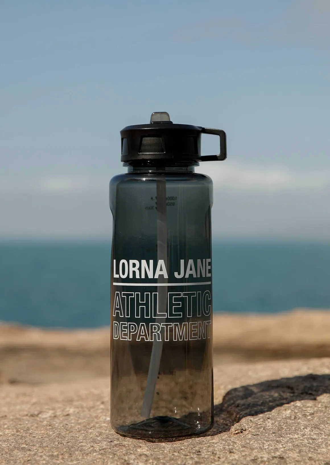 Lorna Jane Athletic Dept Classic 1L Water Bottle Black Discount