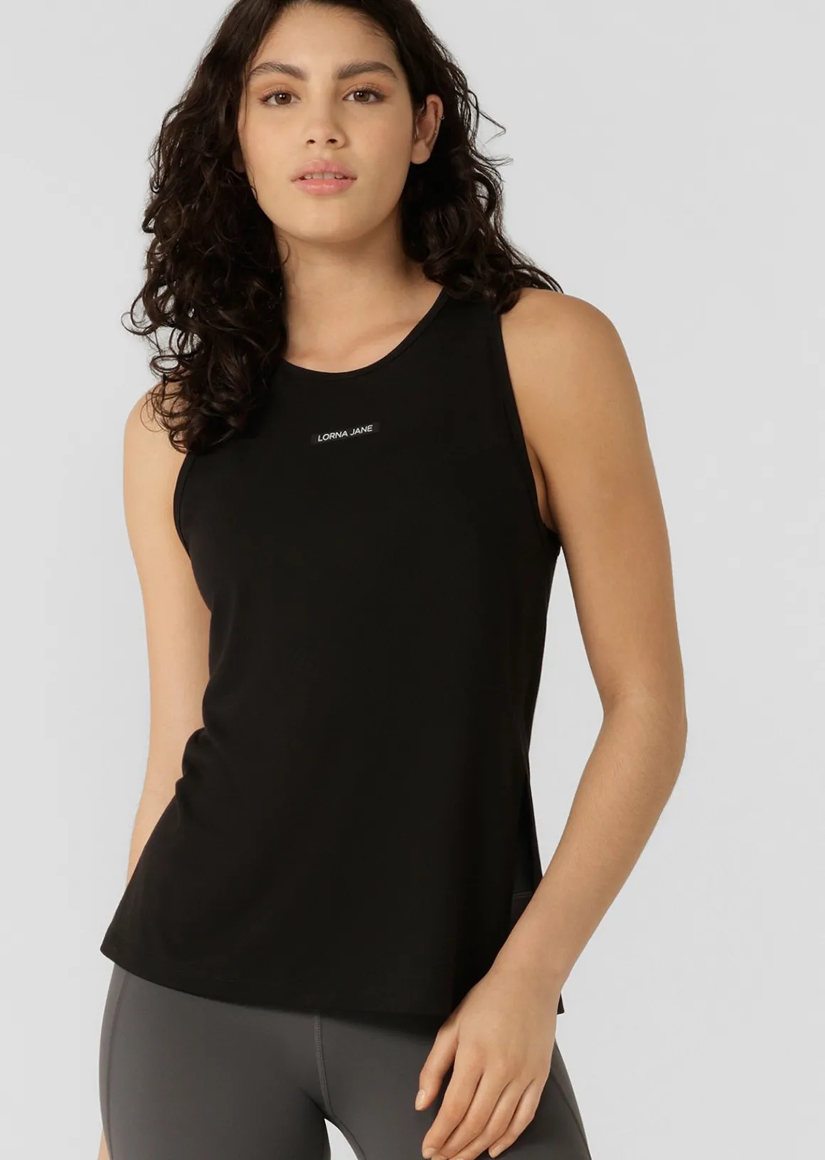 Lorna Jane Breathwork Active Tank Black Sale