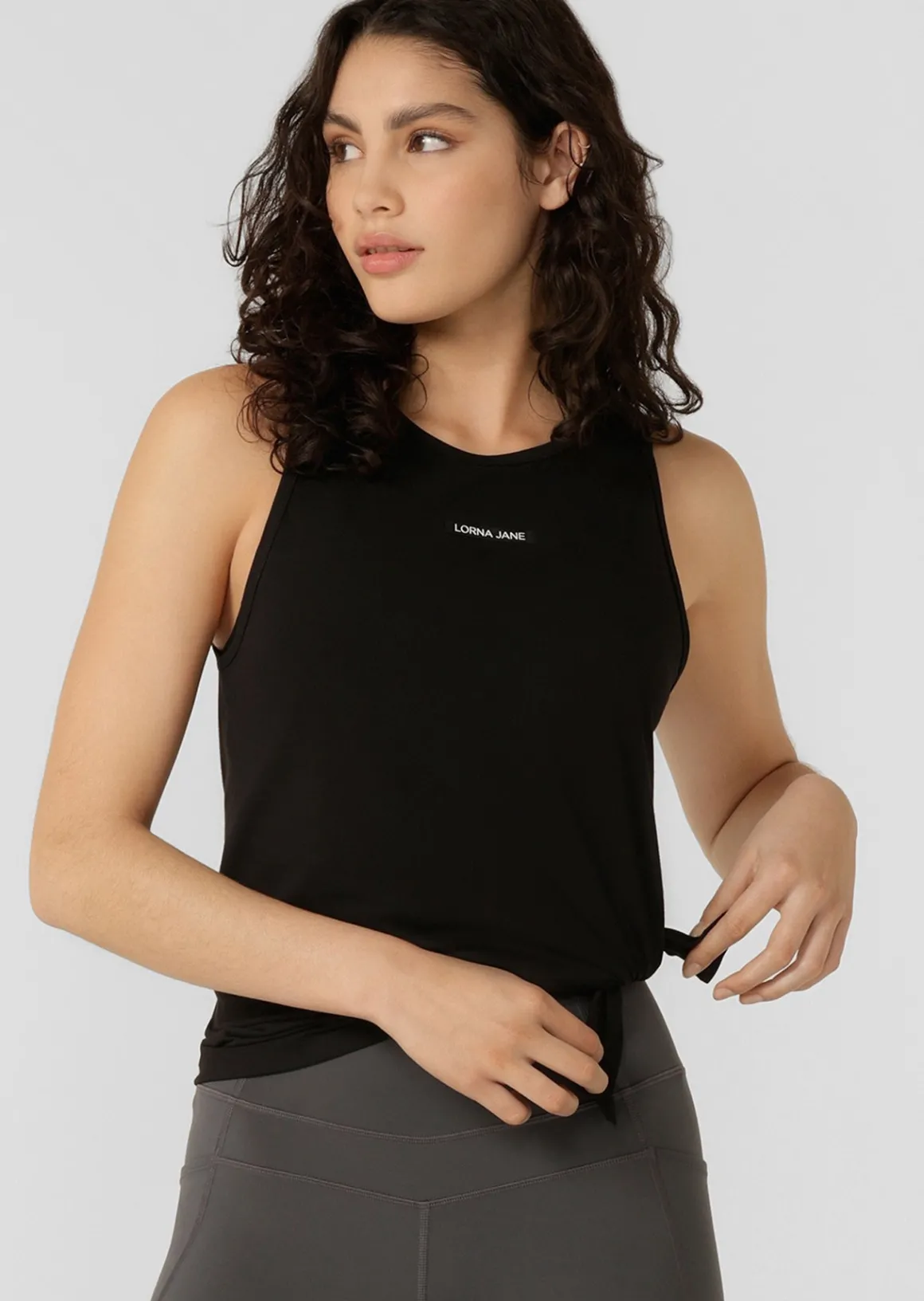 Lorna Jane Breathwork Active Tank Black Sale