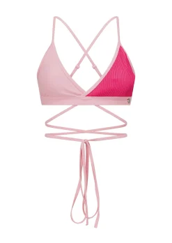 Lorna Jane Cali Contrast Swim Bra HotFuchsia