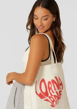 Lorna Jane Charity Love Tote Bag Canvas Best