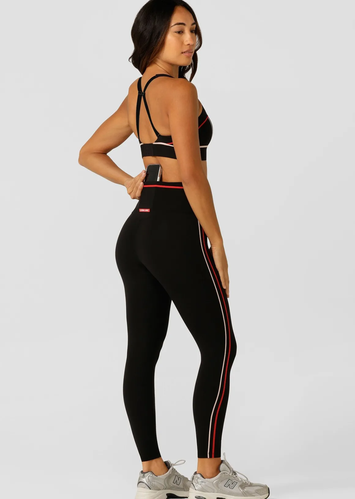 Lorna Jane Circuit Breaker Ankle Biter Leggings Black Online