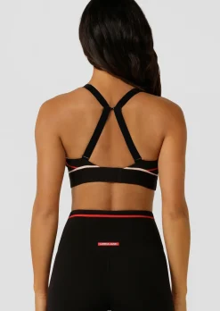 Lorna Jane Circuit Breaker Max Support Sports Bra Black Sale