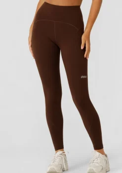 Lorna Jane Contour Everyday Full Length Leggings Espresso Hot