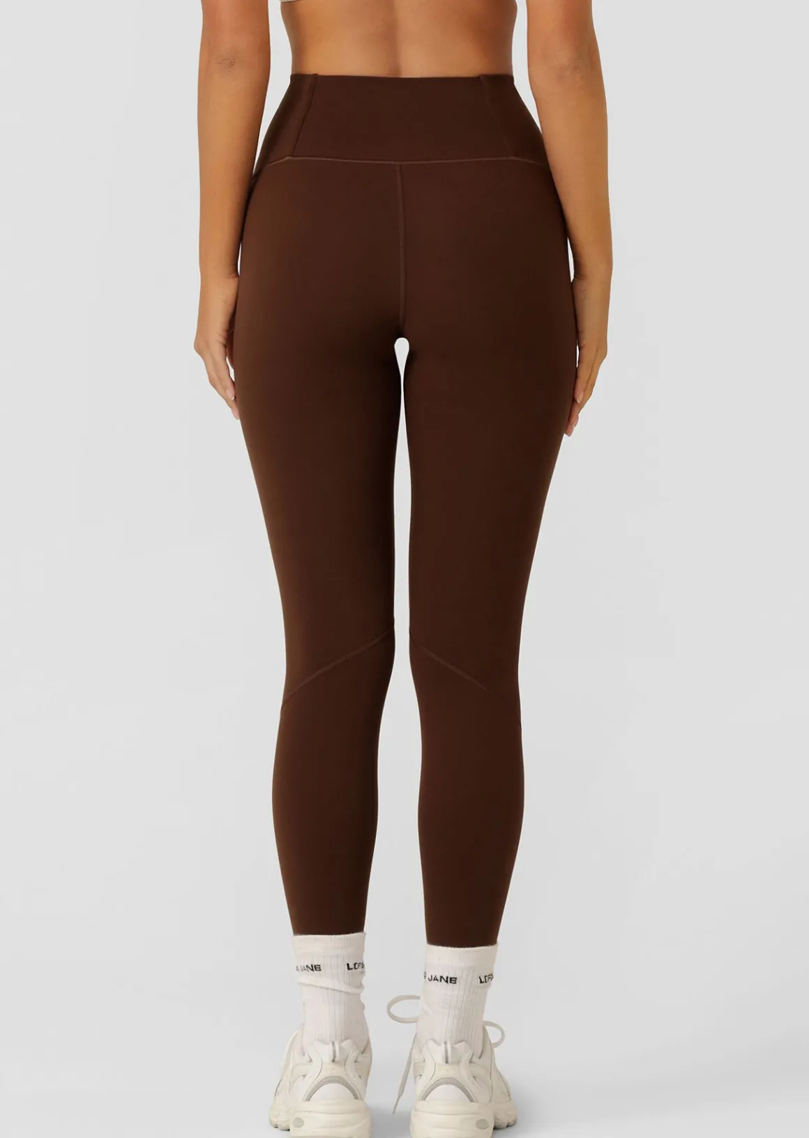 Lorna Jane Contour Everyday Full Length Leggings Espresso Hot