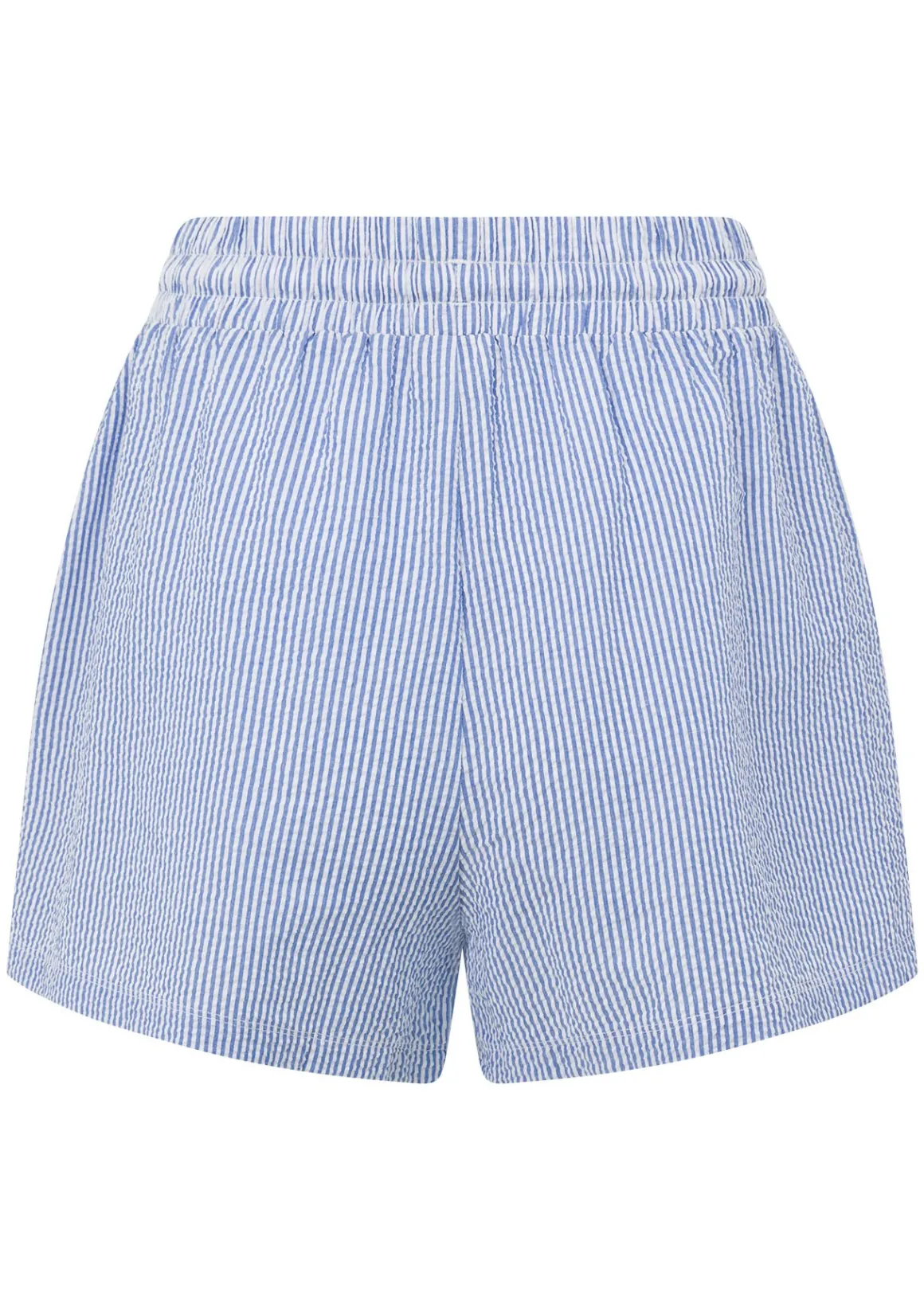 Lorna Jane Country Club Seersucker Shorts BlueStripe Hot