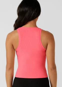Lorna Jane Dynamic Active Rib Tank Nectarine Online