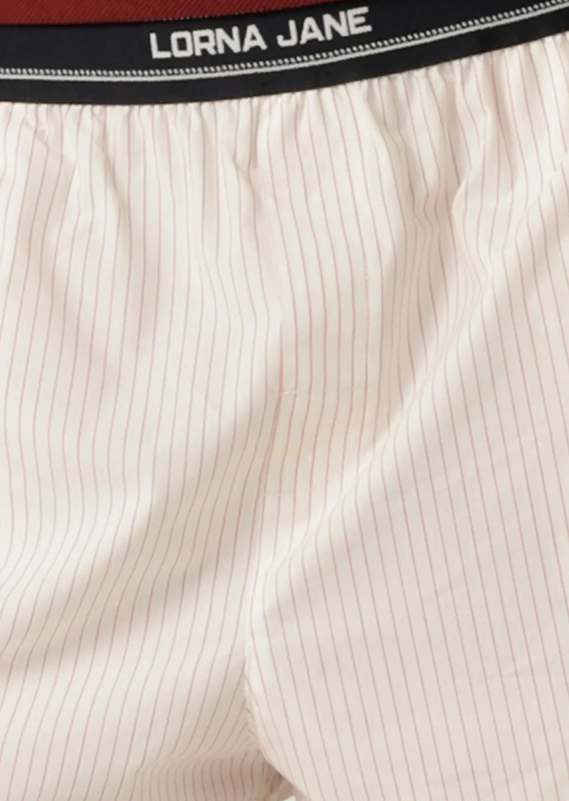 Lorna Jane Effortless Boxer Shorts RedStripe Best