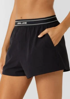Lorna Jane Effortless Boxer Shorts MidnightBlue Clearance