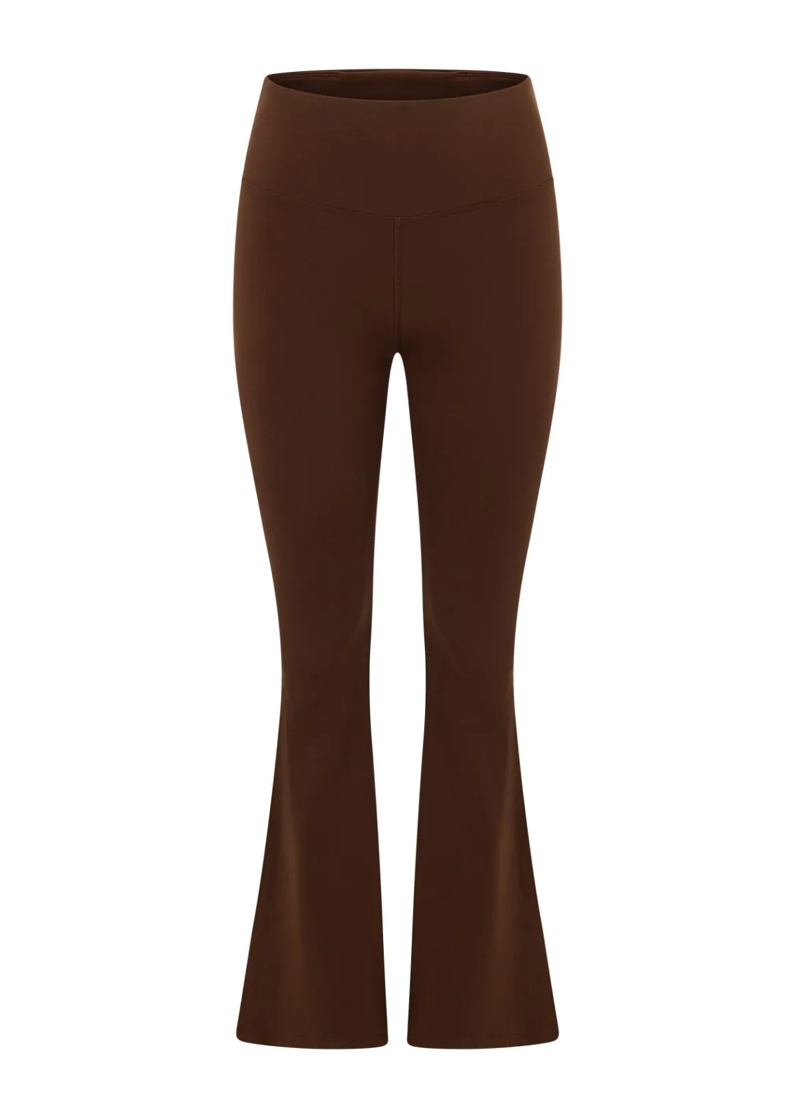 Lorna Jane Effortless Phone Pocket Flared Leggings Espresso Online