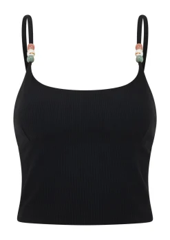 Lorna Jane Elemental Rib Tank Bra Combo Black Online