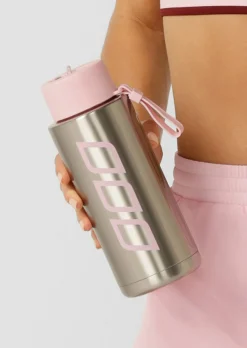 Lorna Jane Essential Insulated Water Bottle Silver Sale
