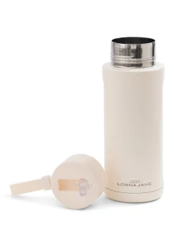 Lorna Jane Essential Insulated Water Bottle Ivory Discount