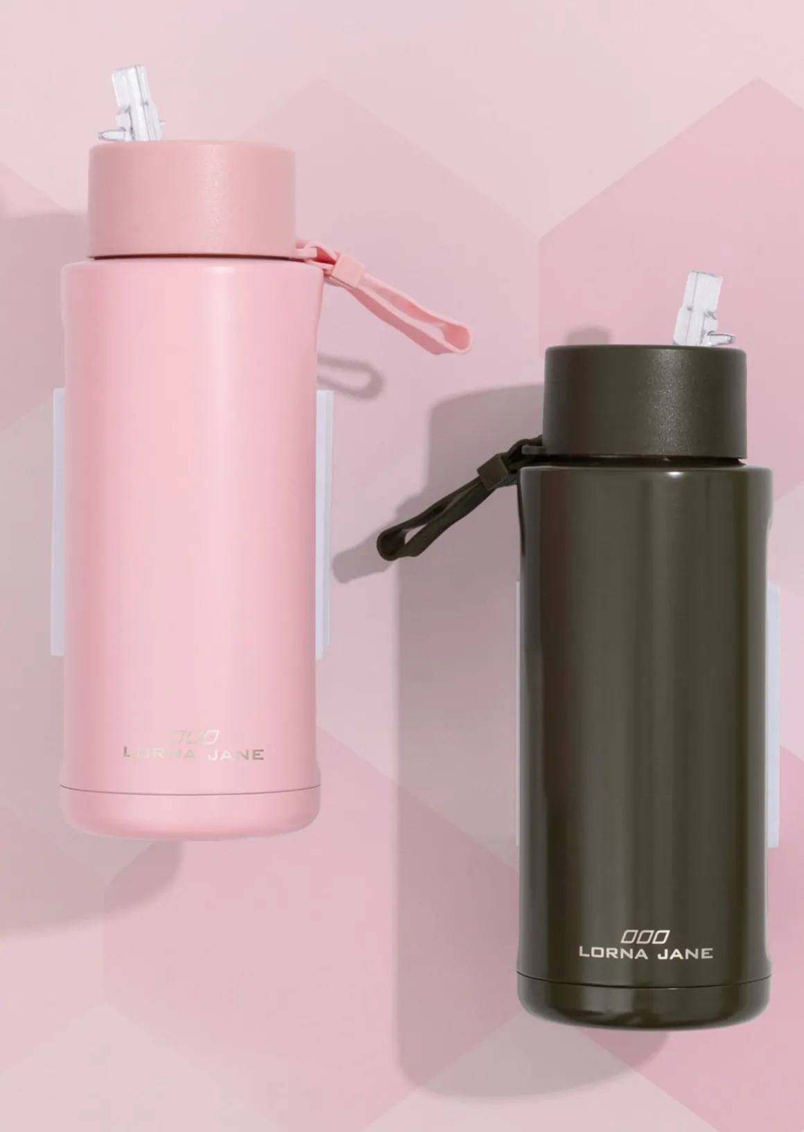 Lorna Jane Essential Insulated Water Bottle LuxuryGreen Outlet