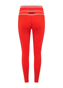 Lorna Jane Fast Pace Recycled Booty Full Length Leggings HotTomato