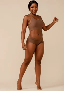 Lorna Jane Feel Naked Brief Chocolate Sale
