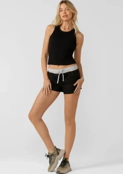 Lorna Jane Flashdance Cheeky Short Black Sale