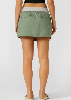 Lorna Jane Flashdance Mini Skirt LightKhaki Sale