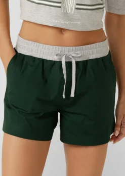 Lorna Jane Flashdance Original Short DarkGreen Clearance